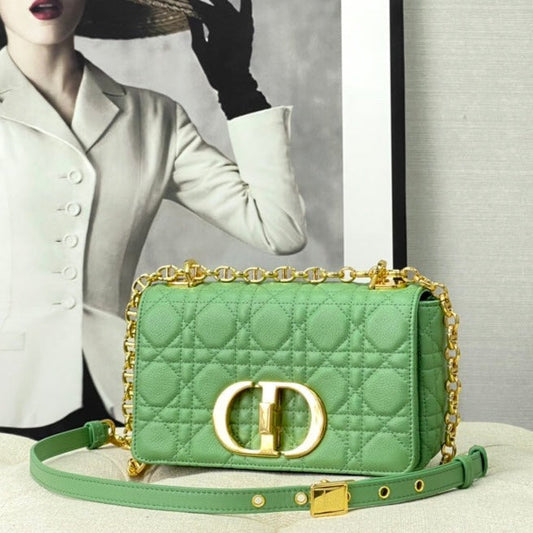 SMALL CARO BAG 20 LIGHT GREEN CALFSKIN mysite