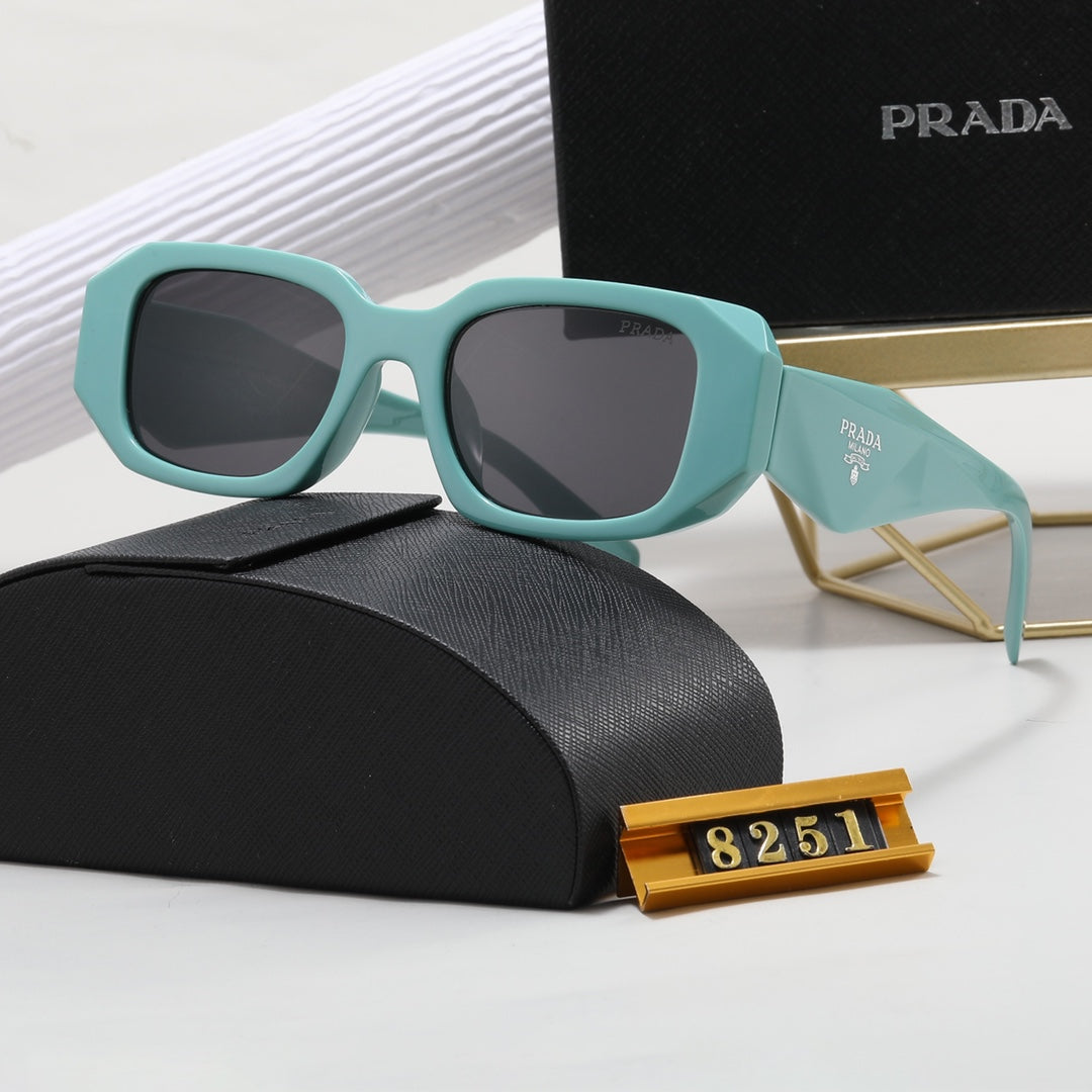 Polygonal Retro Unisex Sunglasses 8251 mysite