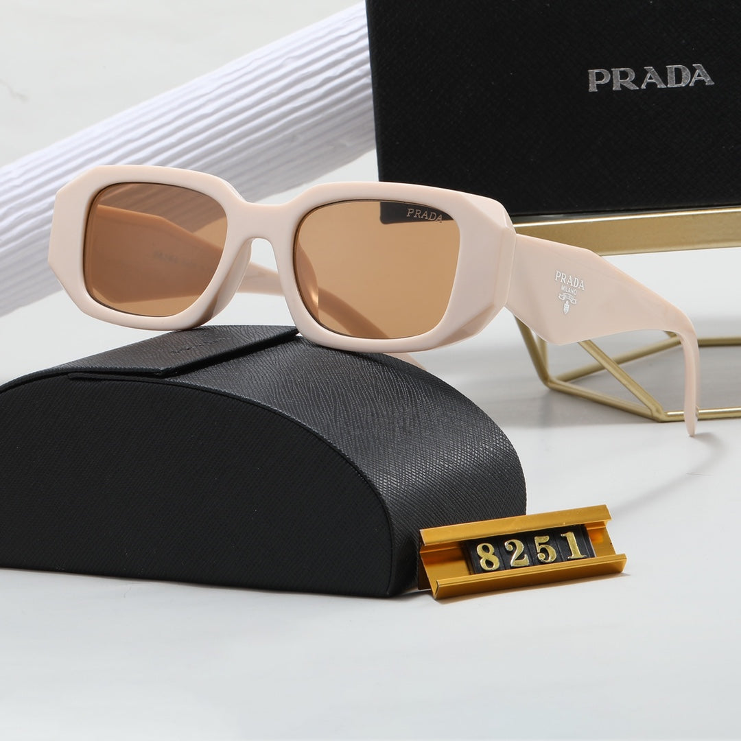 Polygonal Retro Unisex Sunglasses 8251 mysite