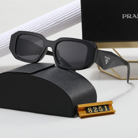 Polygonal Retro Unisex Sunglasses 8251 mysite