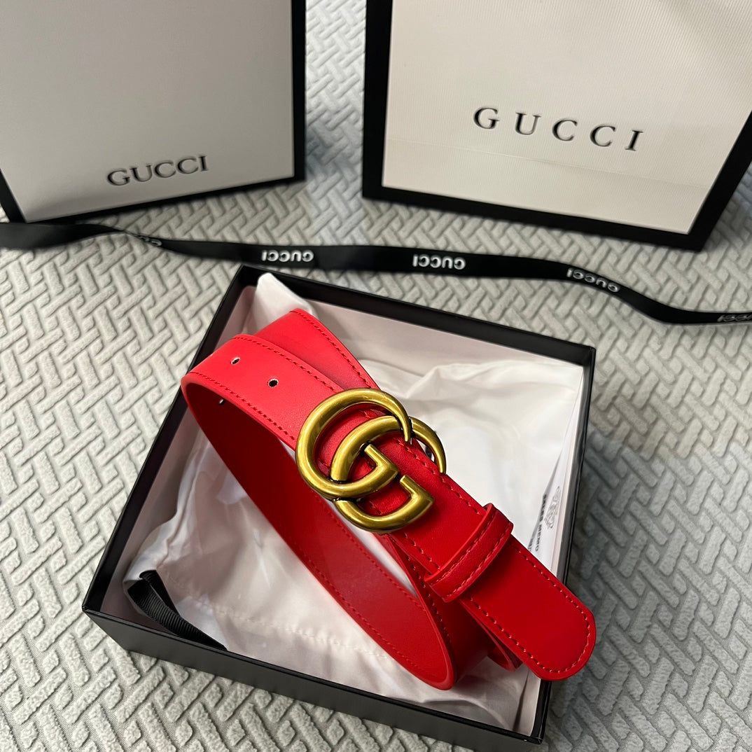 Golden Metal Logo Women Belt mysite