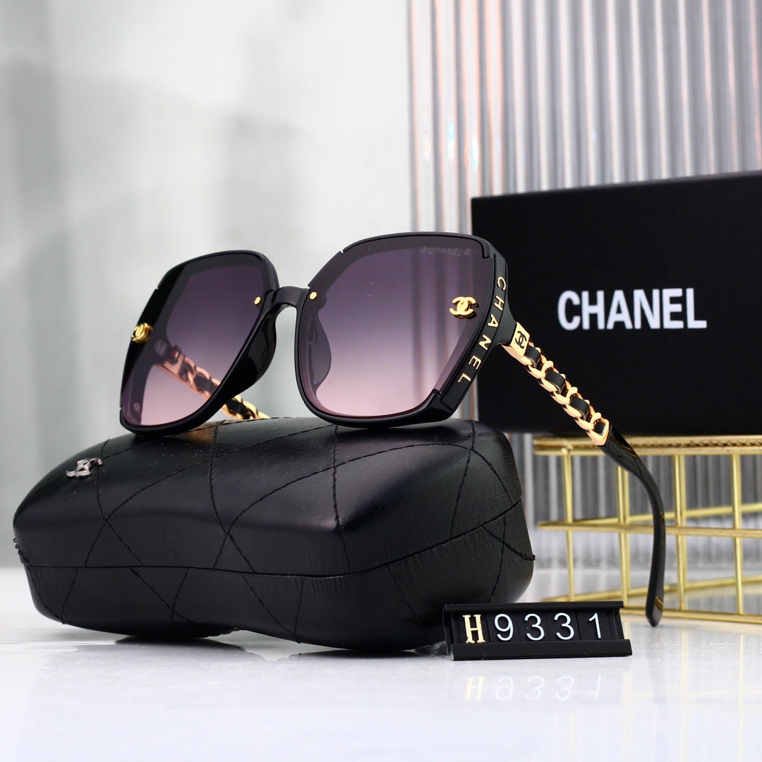 Women's Fashion Full Frame Letter Sunglasses 6330 mysite