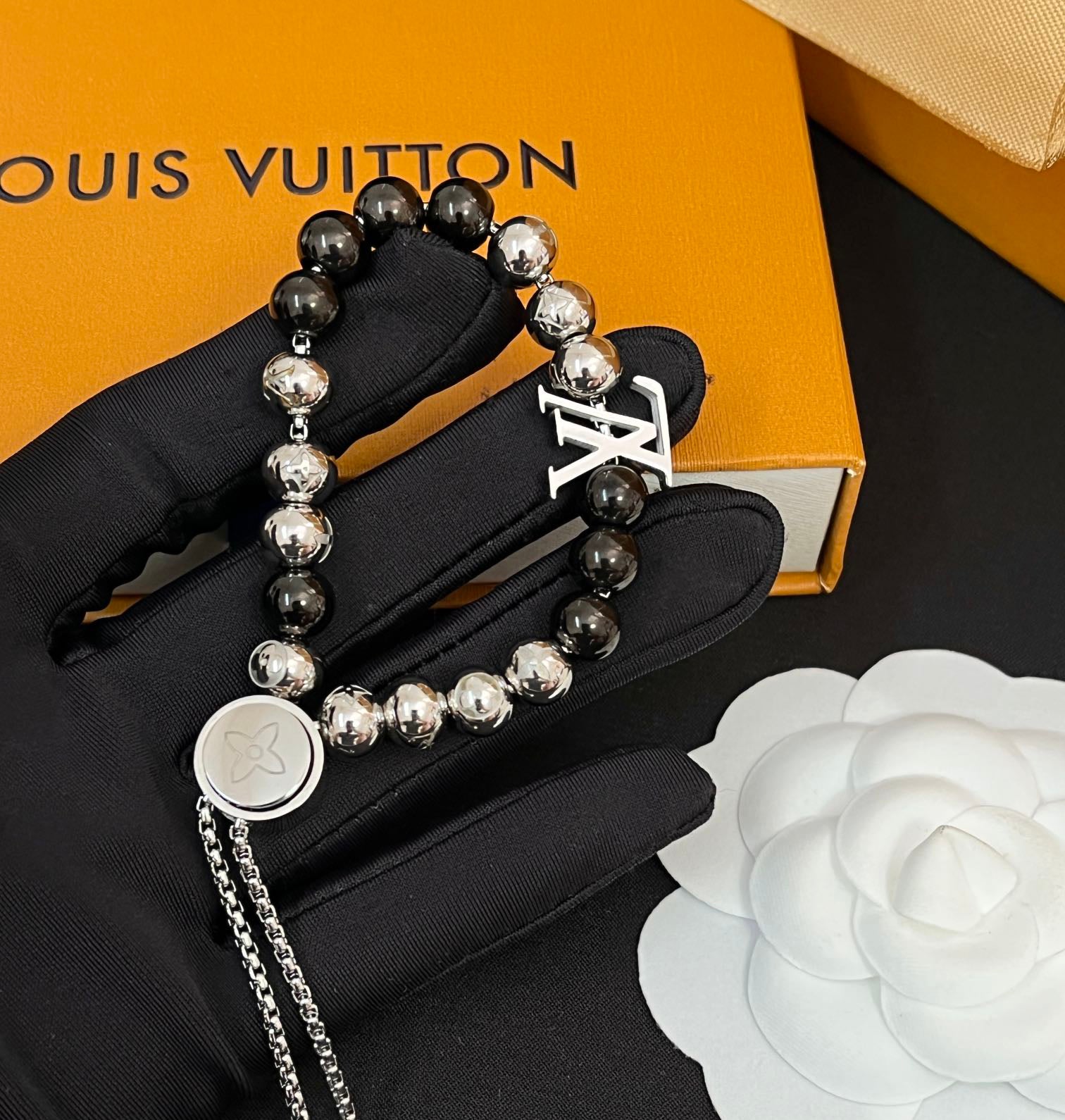 Steel bead drawstring bracelet mysite