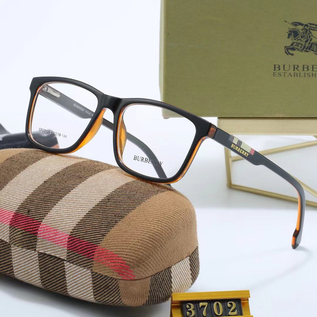 Fashion plaid temples glasses mysite