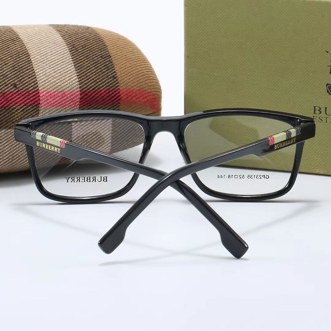 Fashion plaid temples glasses mysite