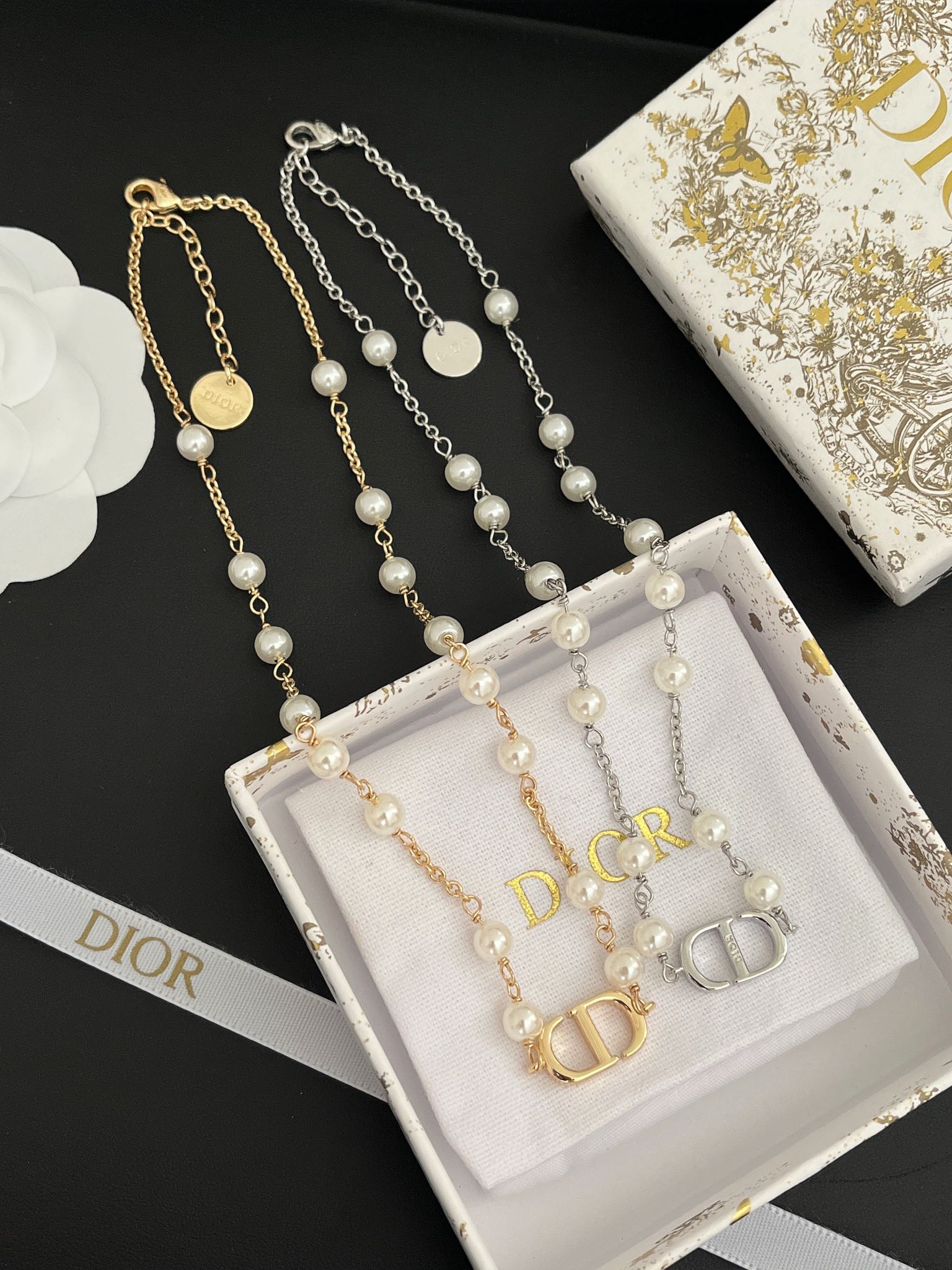 Cute pearl necklace mysite