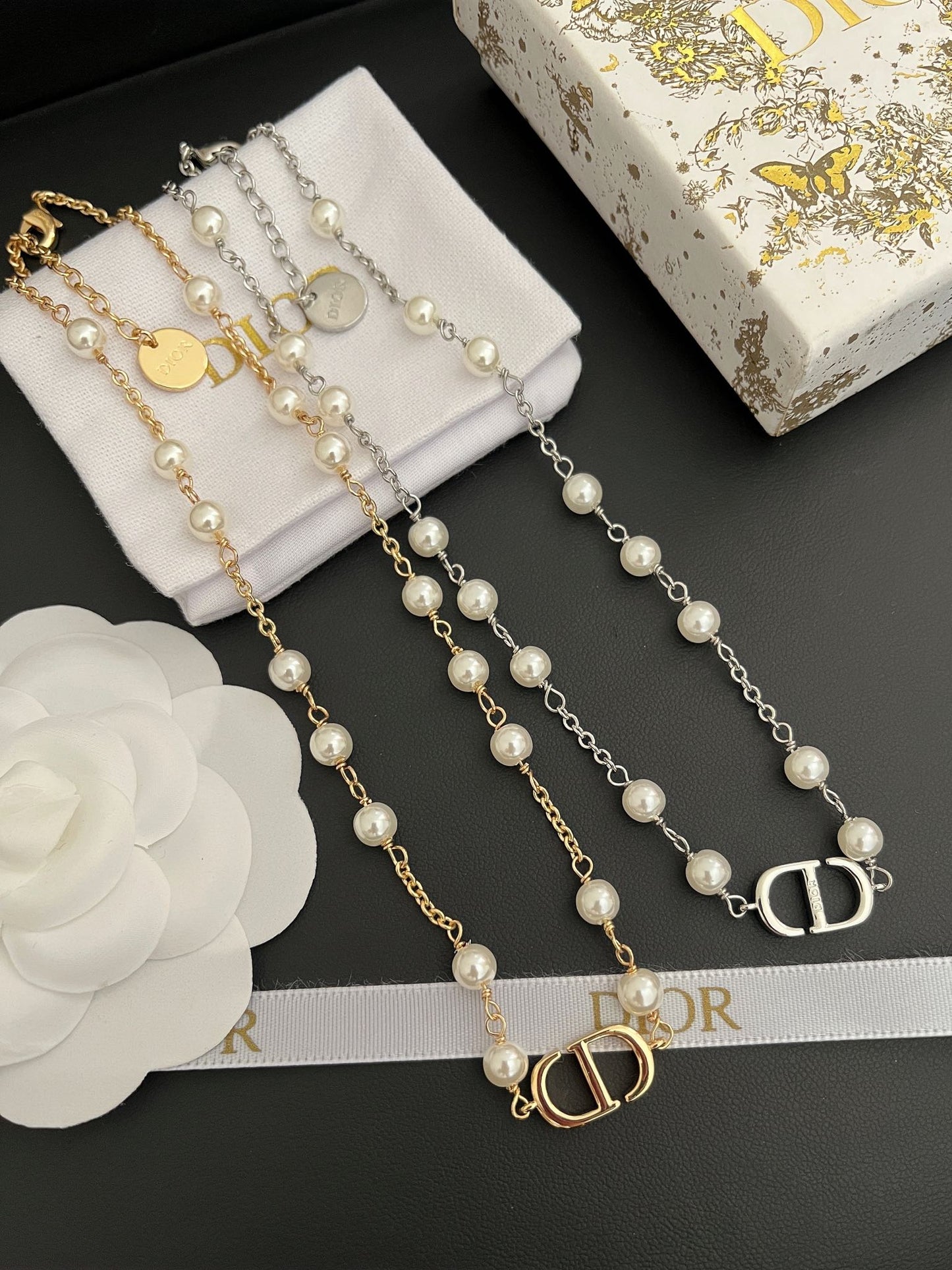 Cute pearl necklace mysite