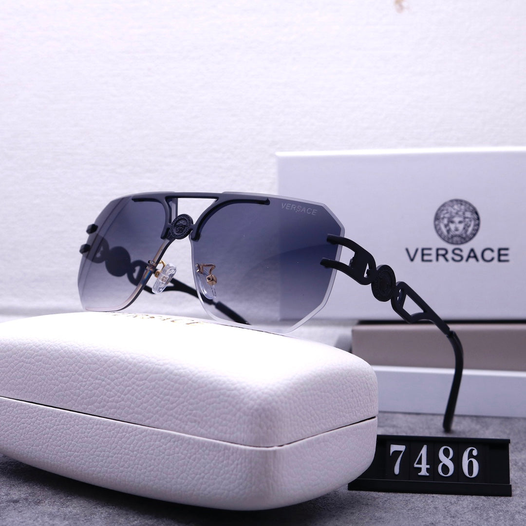 Stylish Medusa Rimless Sunglasses 7486 mysite