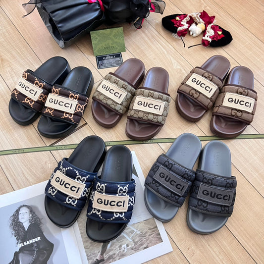 Embroidery Vintage Embossed Slippers mysite