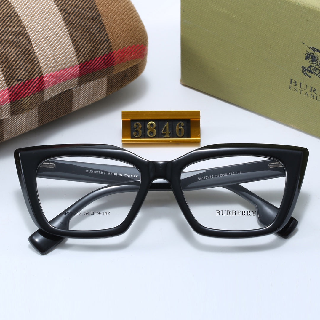 Fashionable Cat Eye Check Glasses mysite