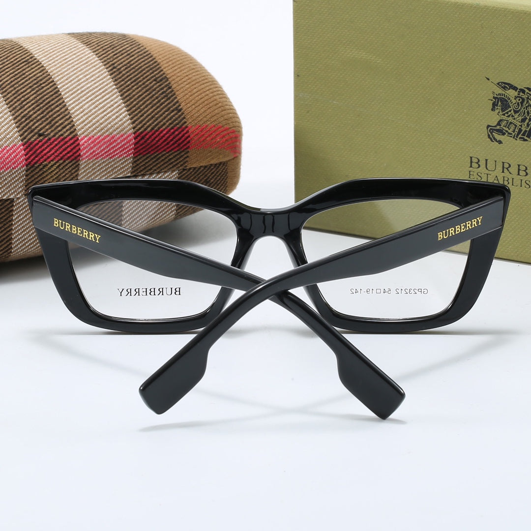 Fashionable Cat Eye Check Glasses mysite