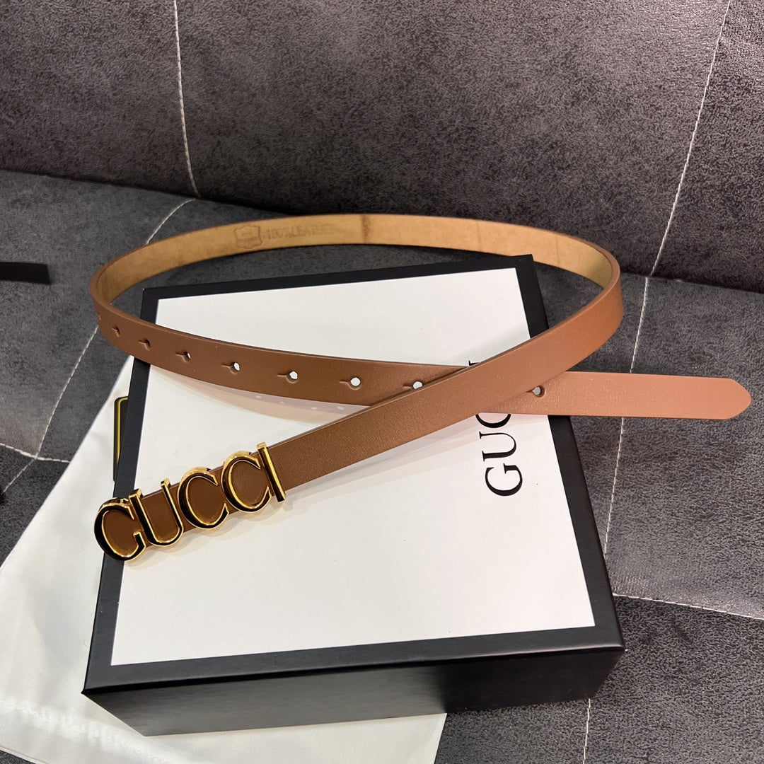 Women's Buckle Narrow Belt mysite