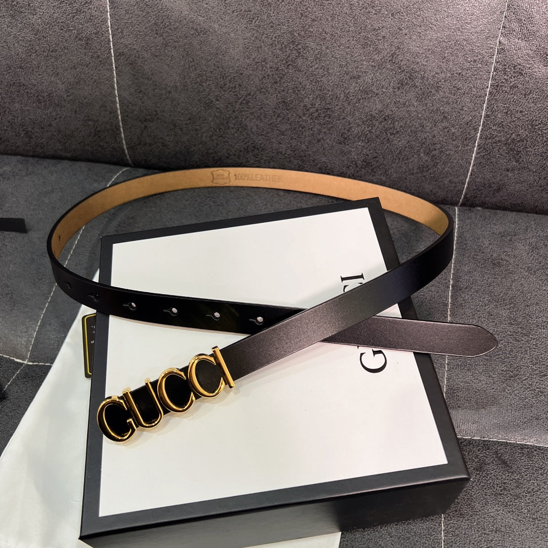 Women's Buckle Narrow Belt mysite