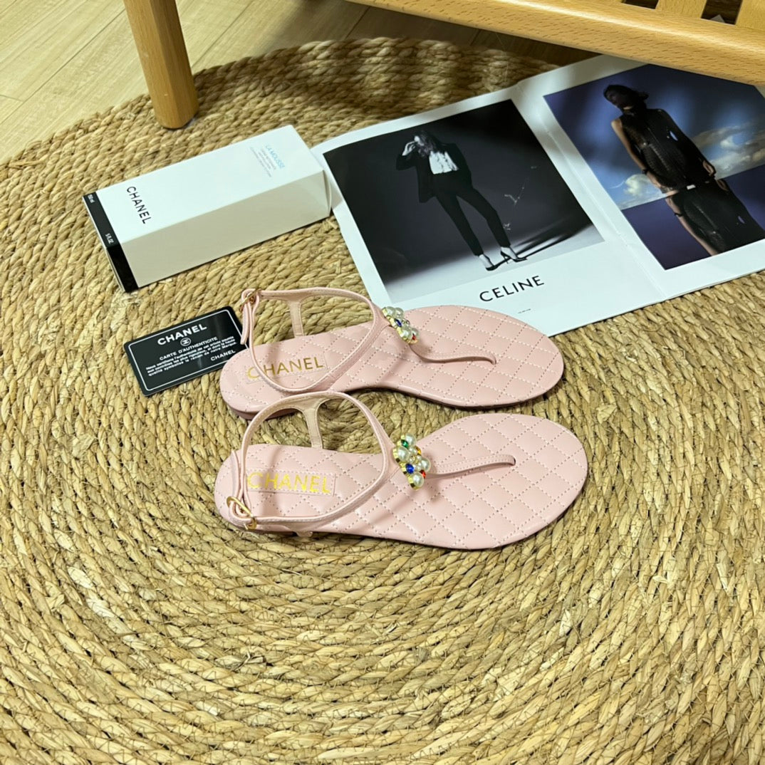 Clover Pearl Flip Flops Sandals mysite