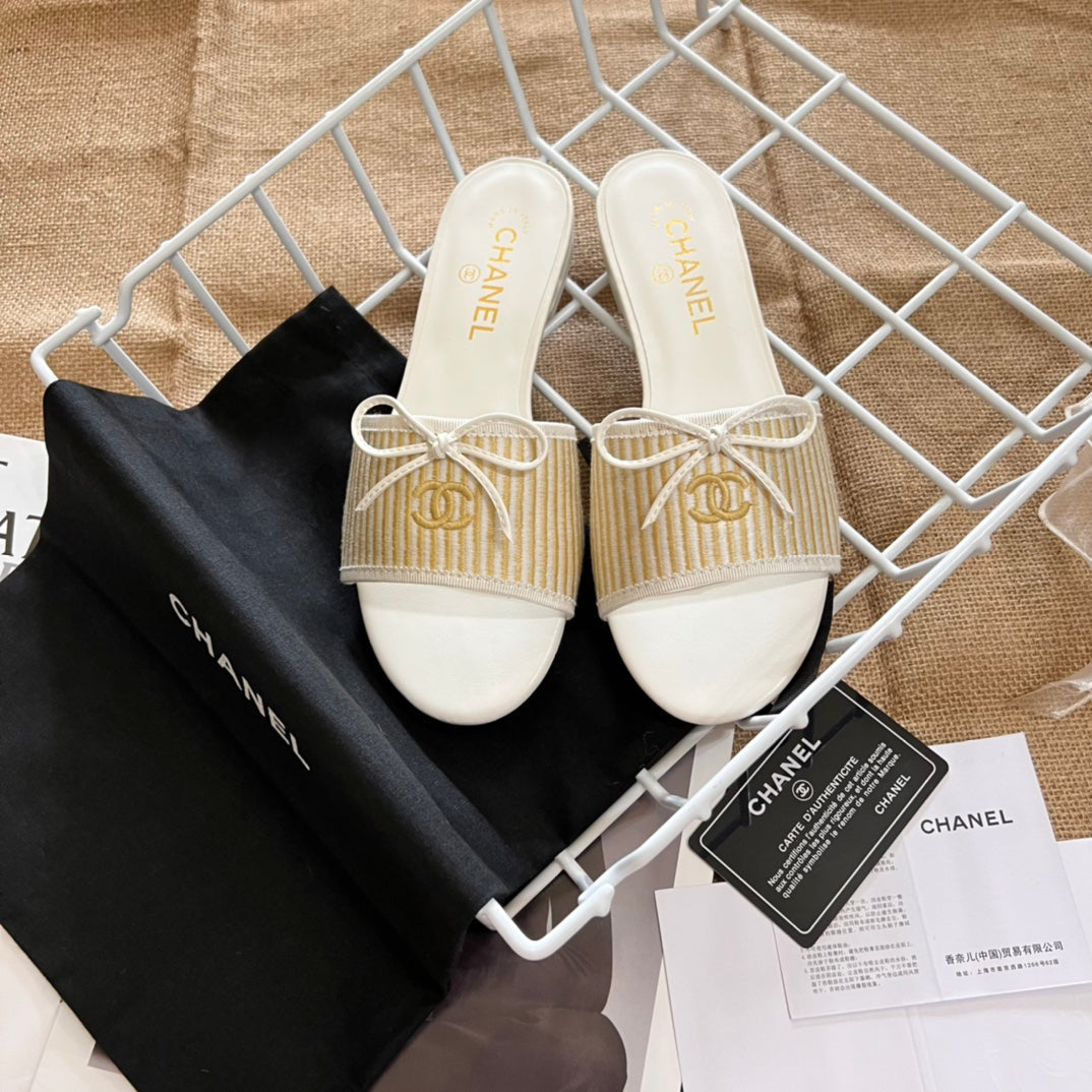 Sweet Bow Flat Slippers mysite