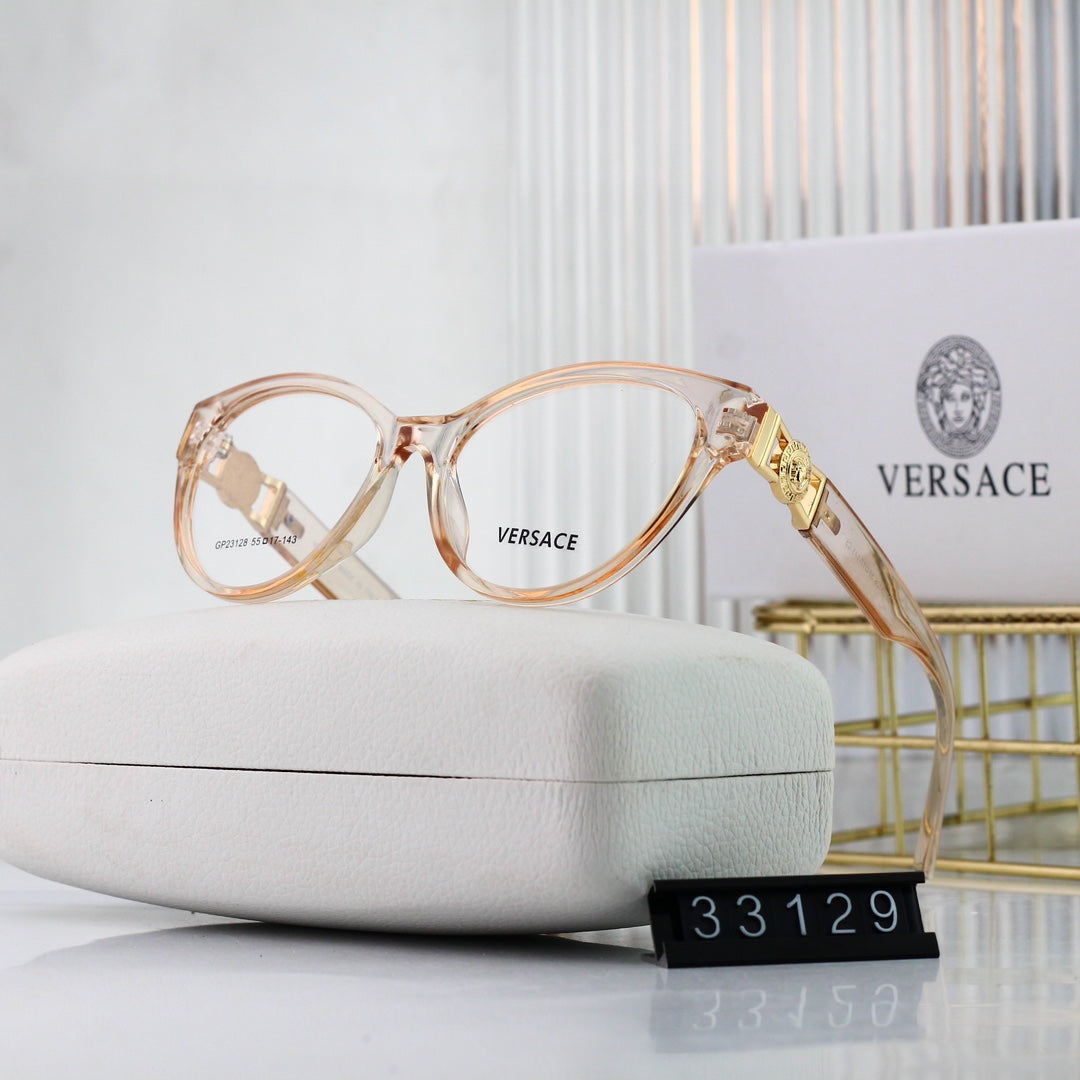 Retro Cat-Eye Metal Frame Glasses mysite