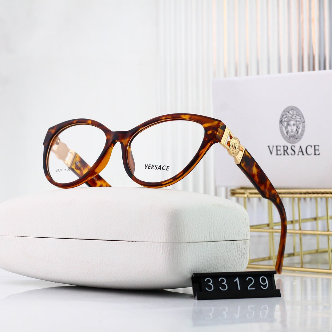 Retro Cat-Eye Metal Frame Glasses mysite