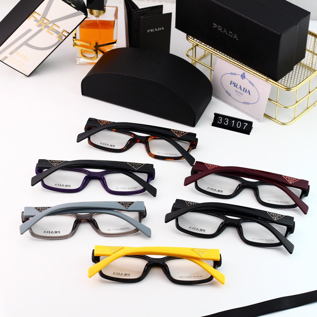 Classic Triangle Logo Square Glasses mysite