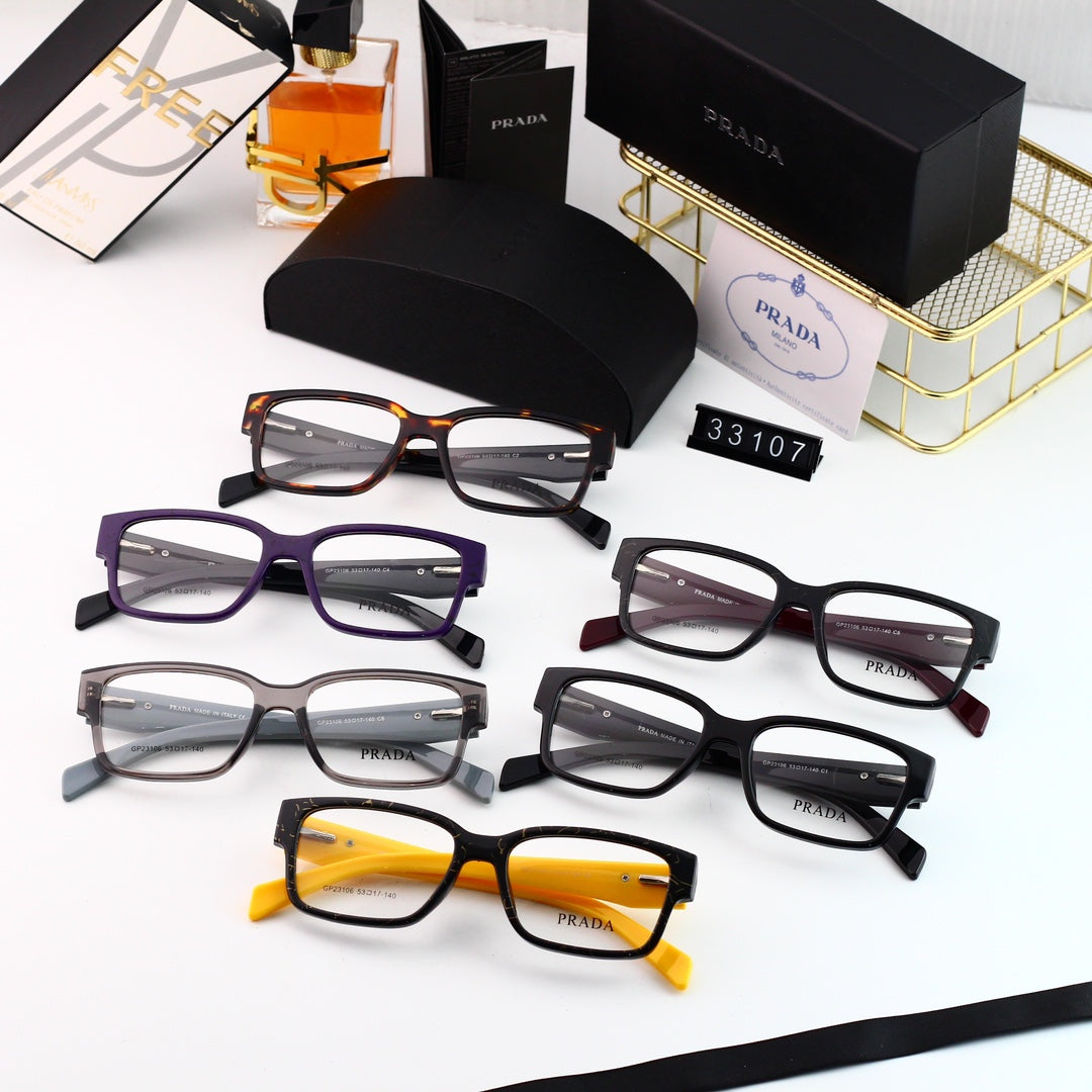 Classic Triangle Logo Square Glasses mysite