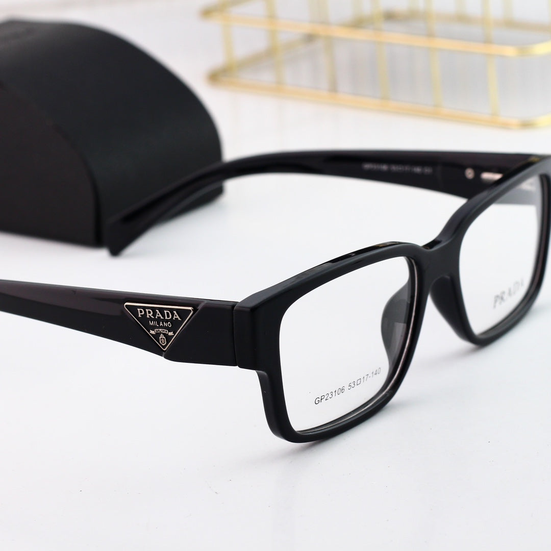 Classic Triangle Logo Square Glasses mysite