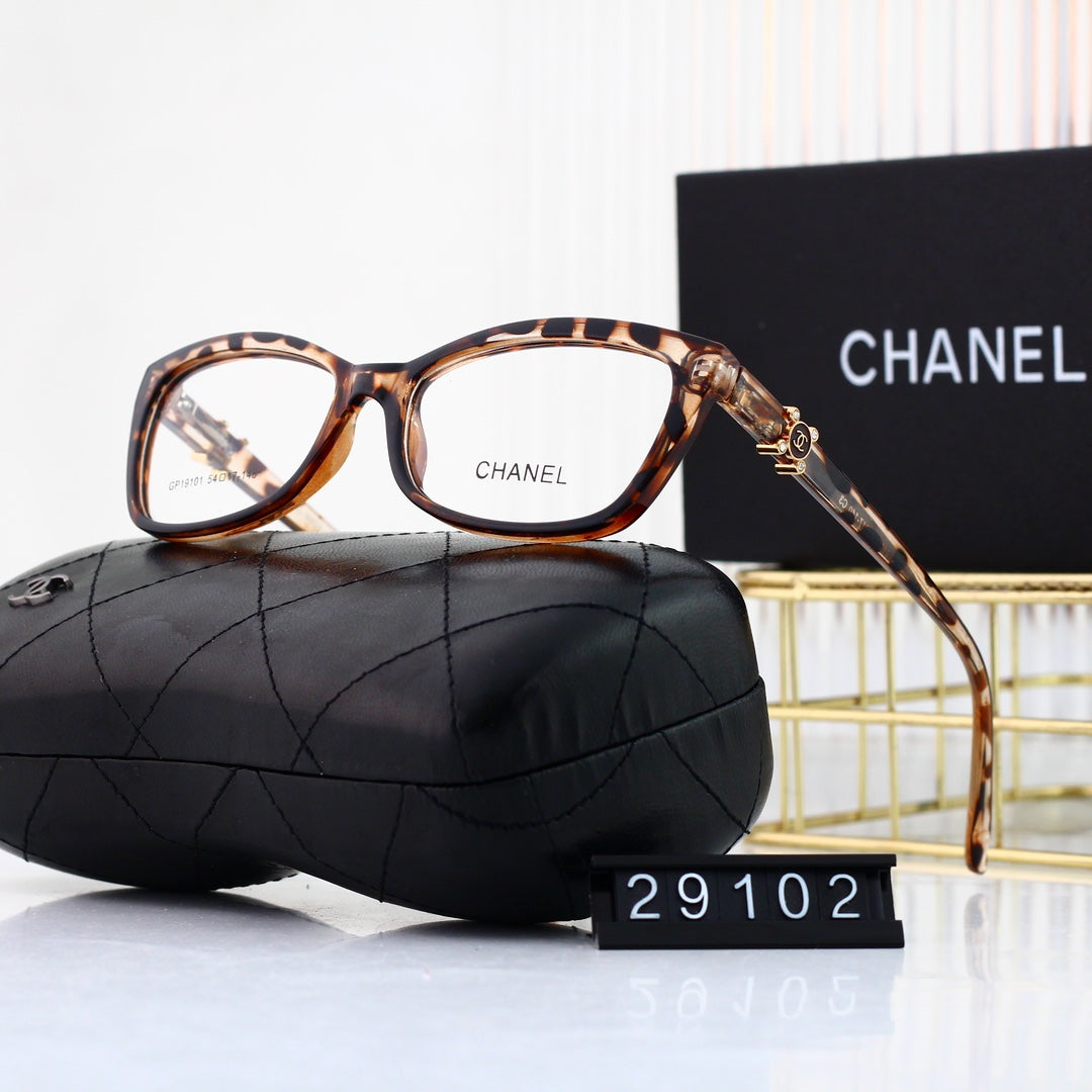 Fashionable Rhinestone Logo Glasses mysite