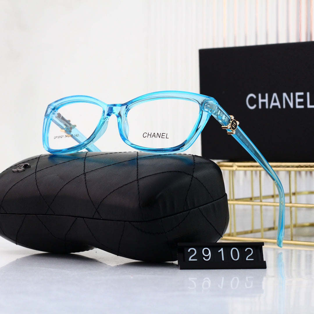 Fashionable Rhinestone Logo Glasses mysite