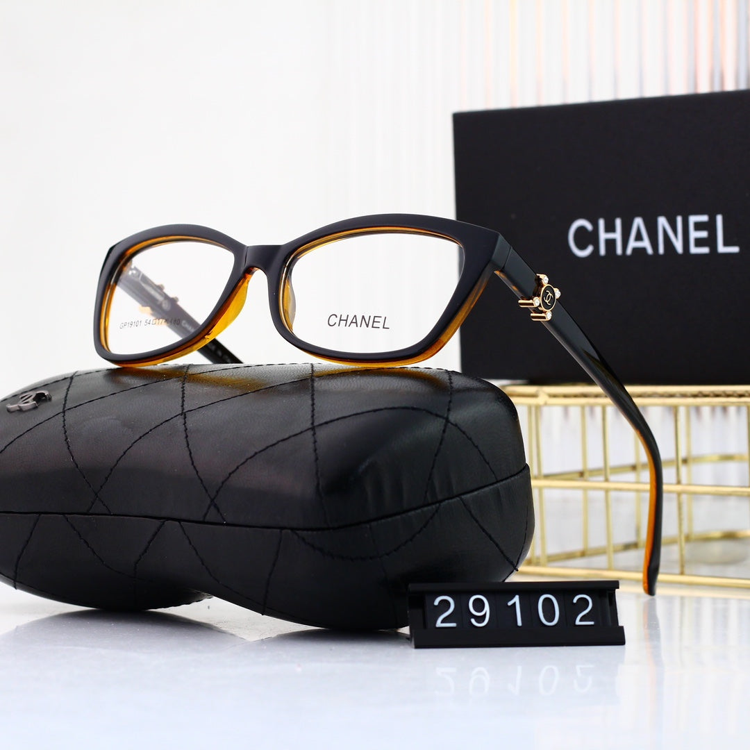 Fashionable Rhinestone Logo Glasses mysite