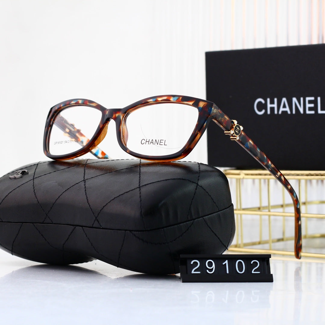 Fashionable Rhinestone Logo Glasses mysite