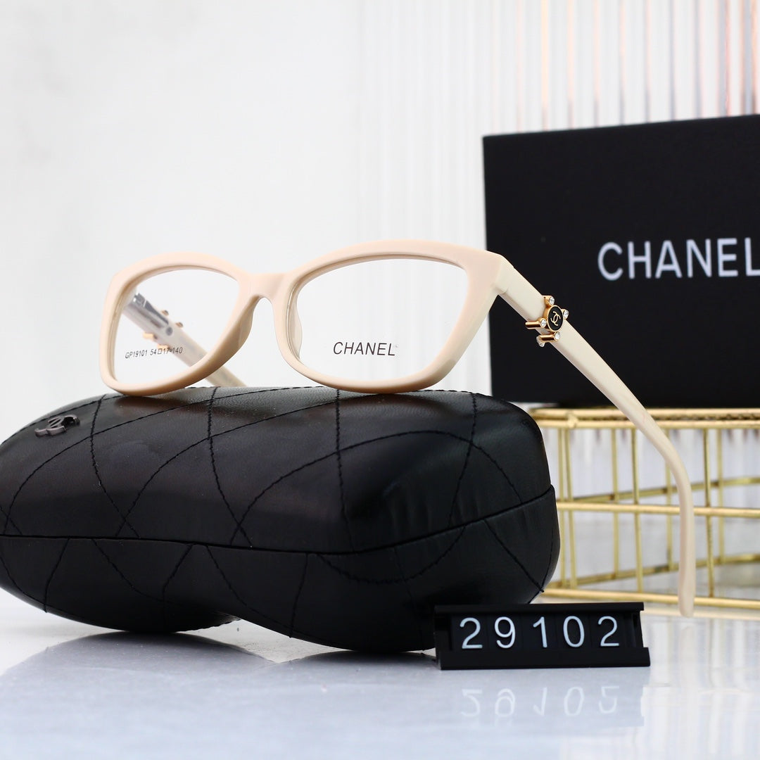 Fashionable Rhinestone Logo Glasses mysite