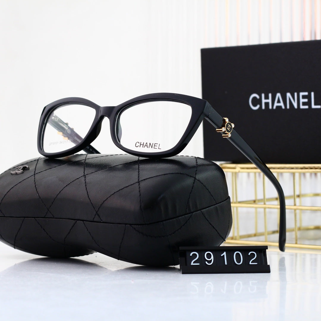 Fashionable Rhinestone Logo Glasses mysite