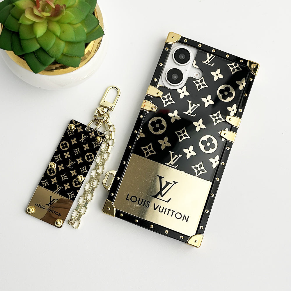 Luxury Brand Shiny Trunk Case For iPhone 17-12s mysite