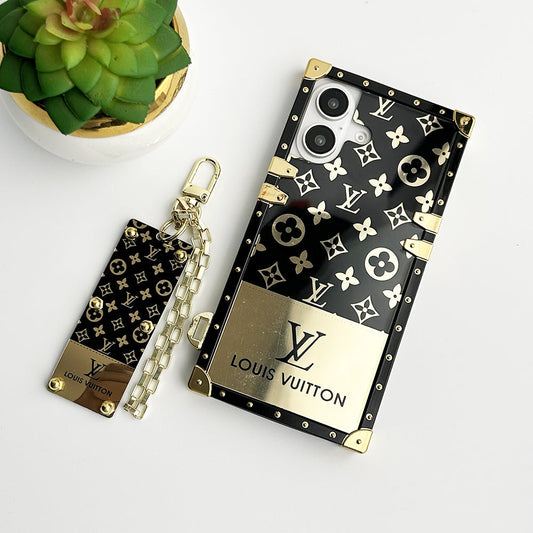 Luxury Brand Shiny Trunk Case For iPhone 17-12s mysite