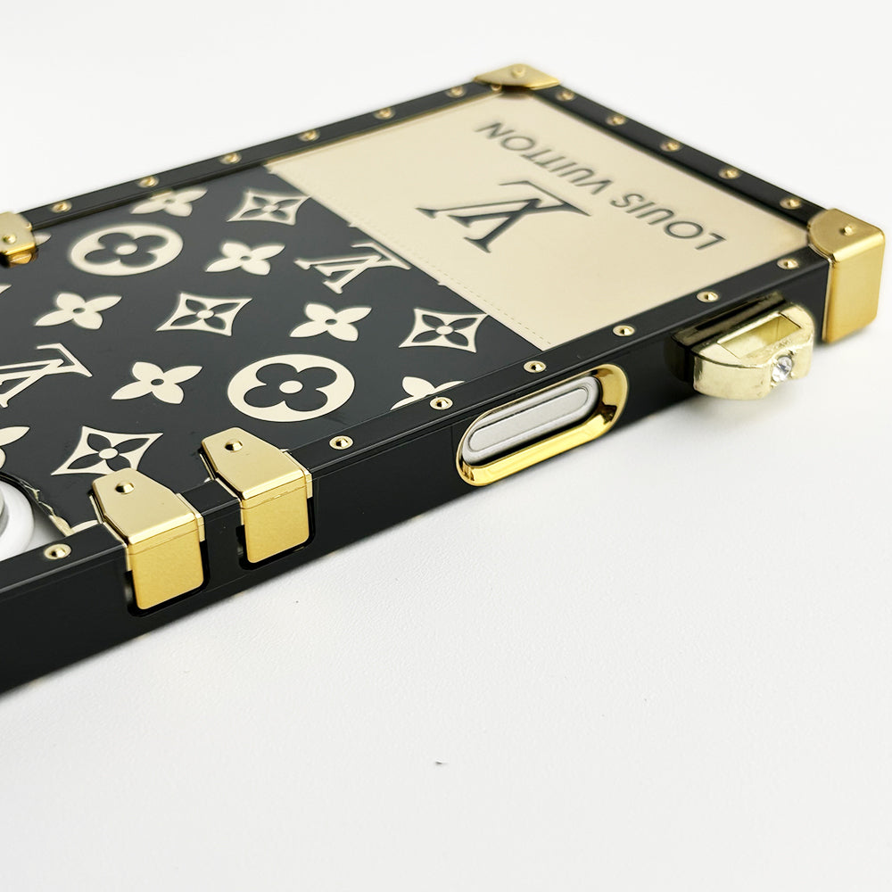 Luxury Brand Shiny Trunk Case For iPhone 17-12s mysite