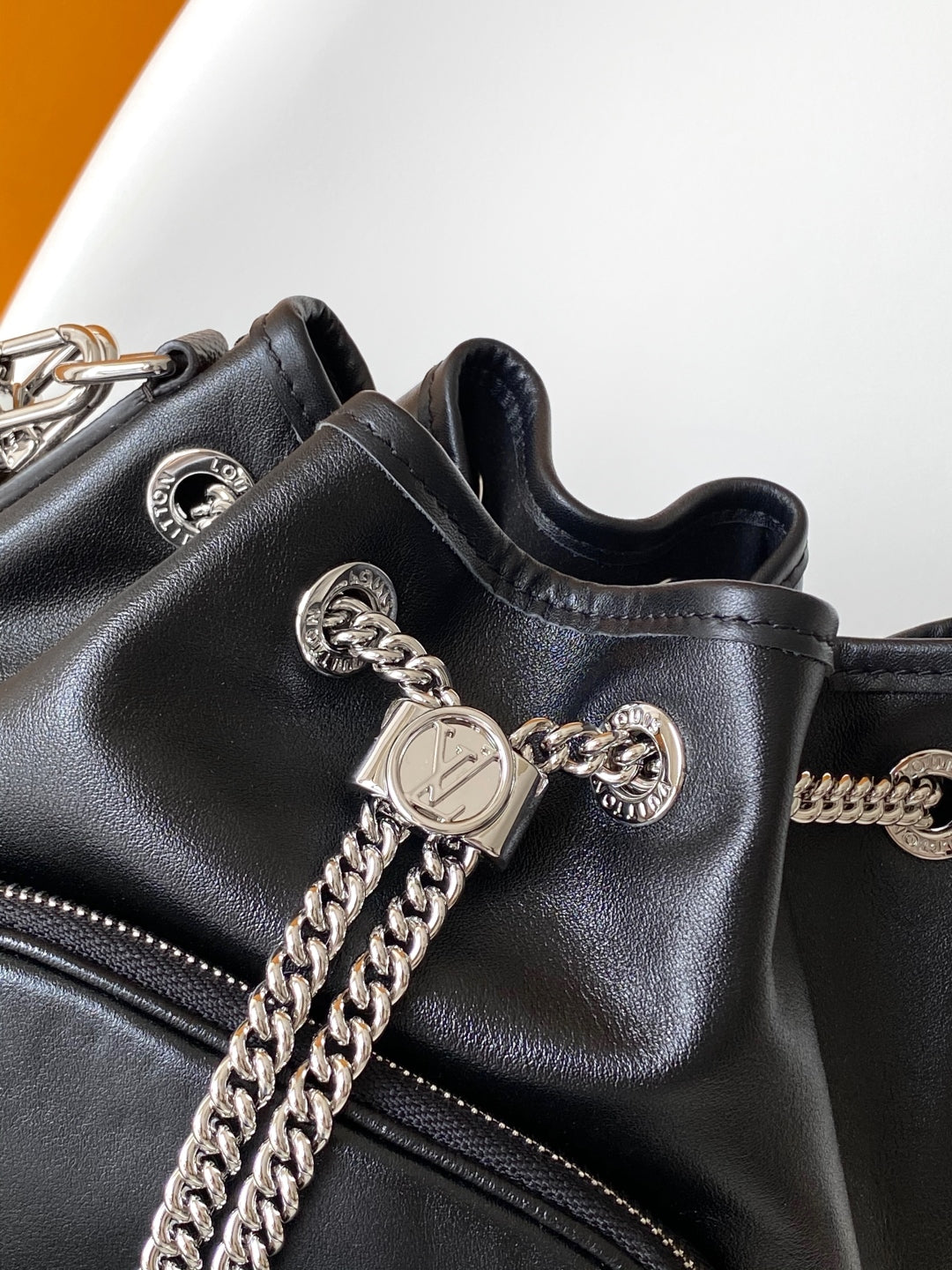 LV M14377 No Way Vibe Handbag 24cm Black Sheepskin & Cowhide HW mysite