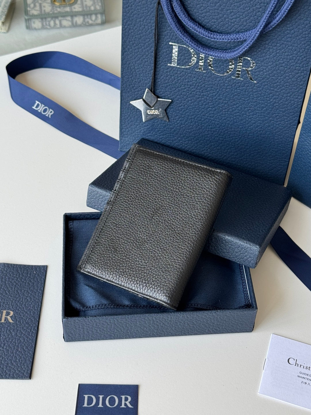 CD Saddle Passport Beige Black Jacquard Cowhide mysite