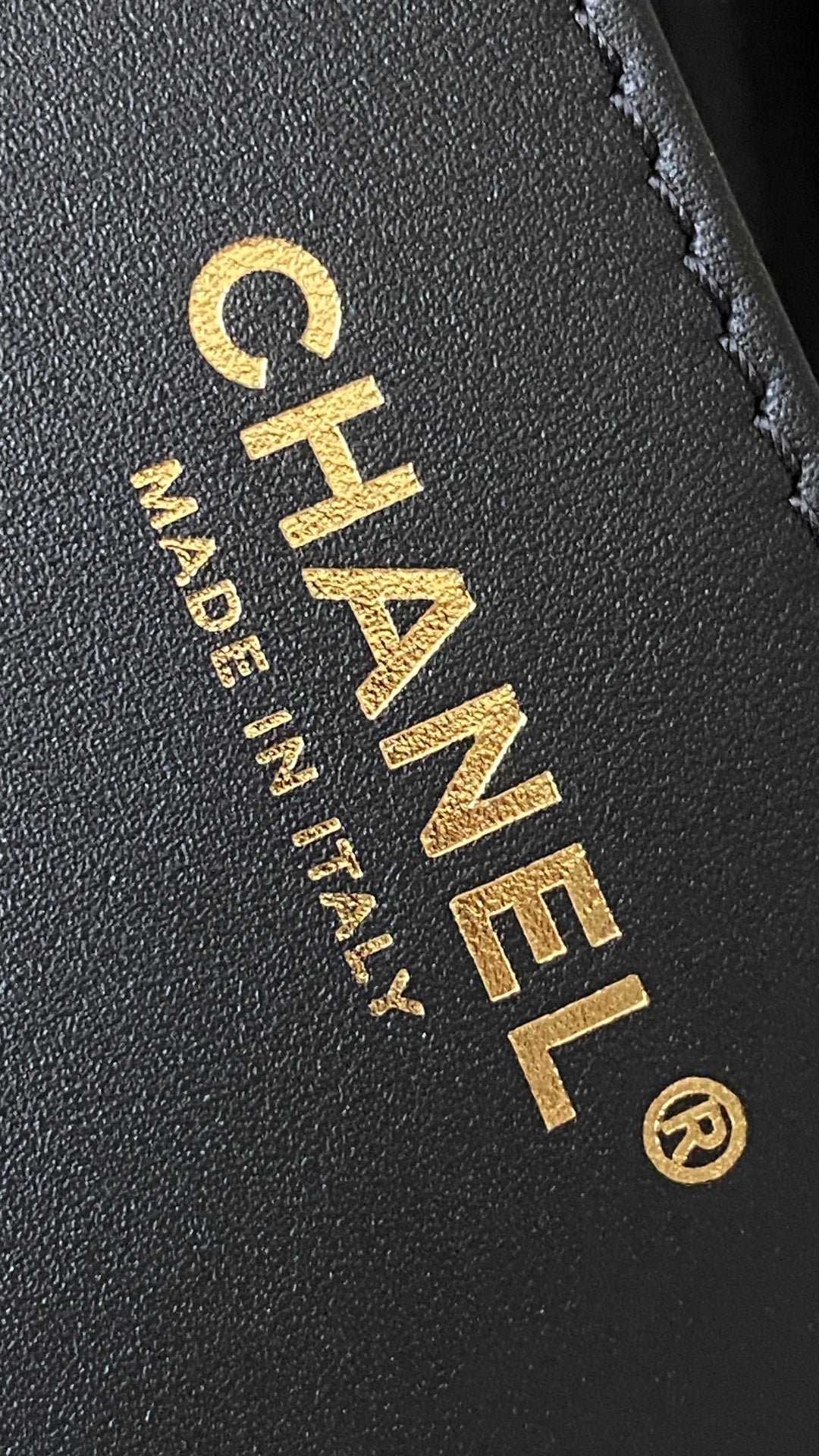 CC 25C Hobo Bag 42cm Black Grained Calfskin mysite