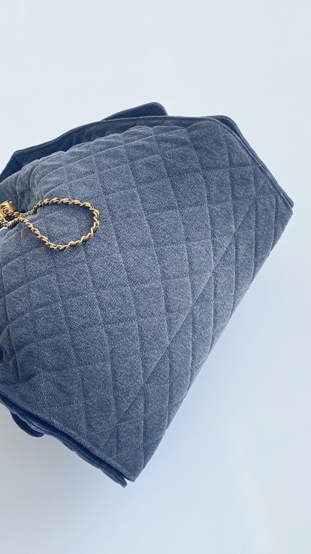 CC 25C Hobo Bags 40cm Dark Blue Denim mysite