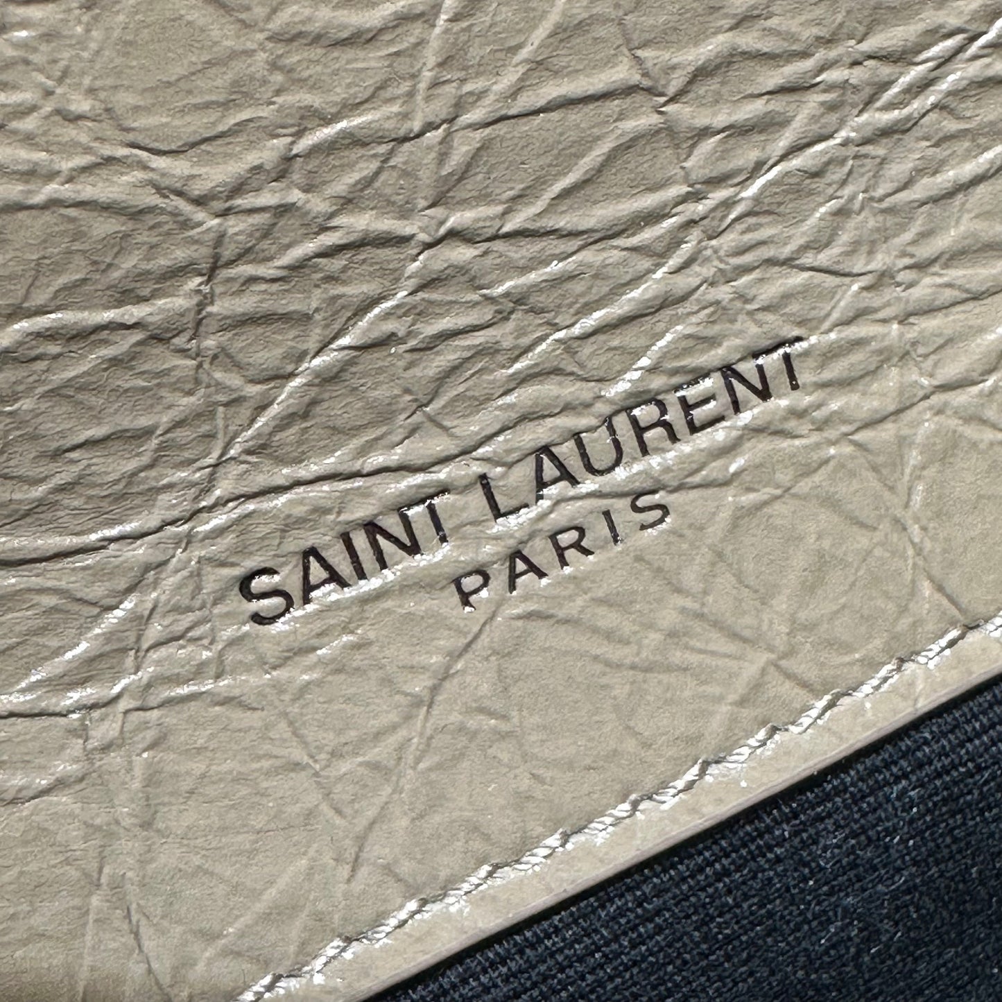 YSL Niki Baby Bag Beige Calfskin 338878 mysite
