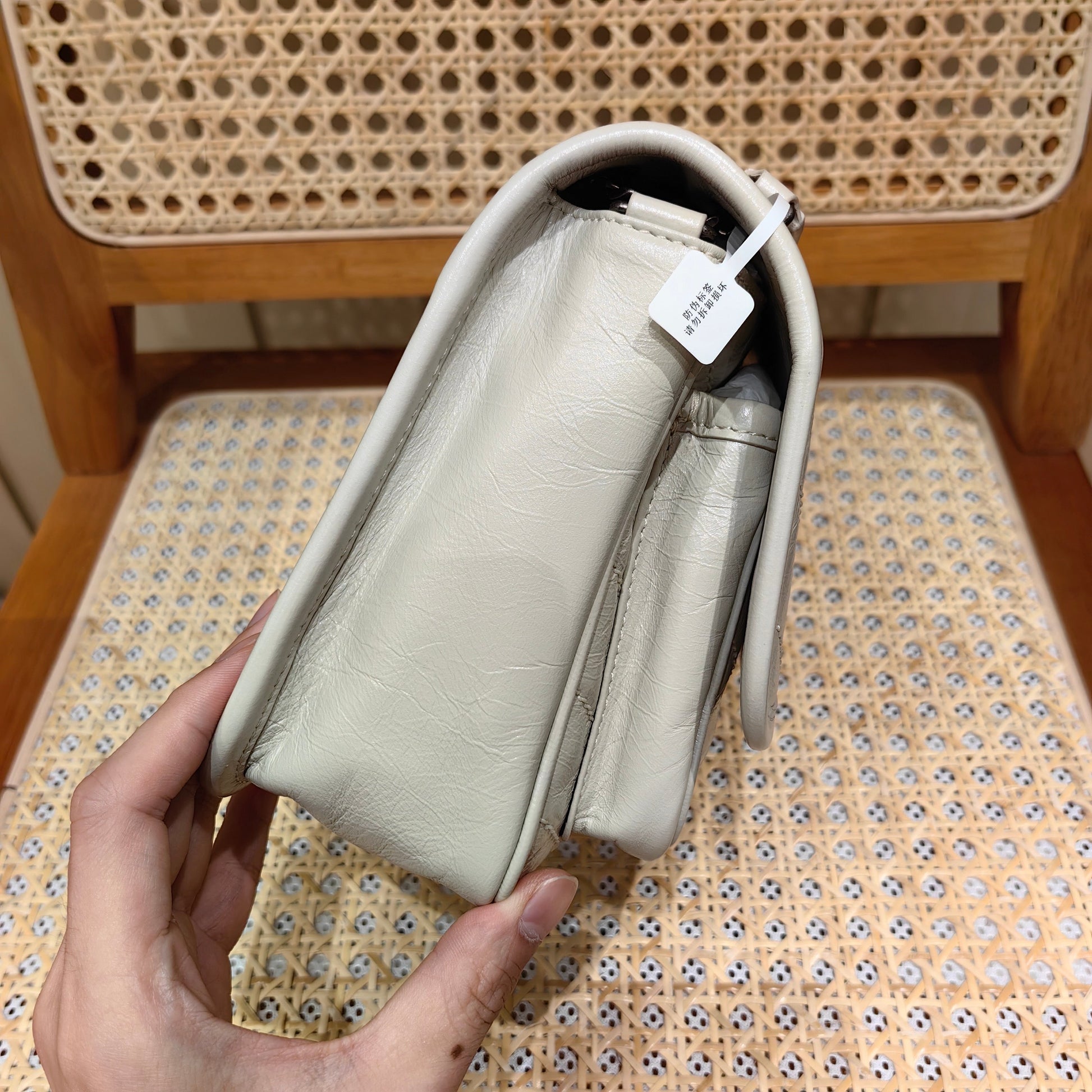 YSL Niki Baby Bag Light Beige Calfskin 338902 mysite