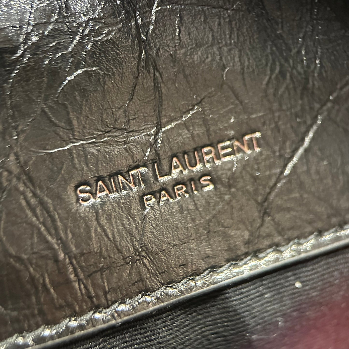 YSL Niki Baby Bag Black Calfskin 338910 mysite