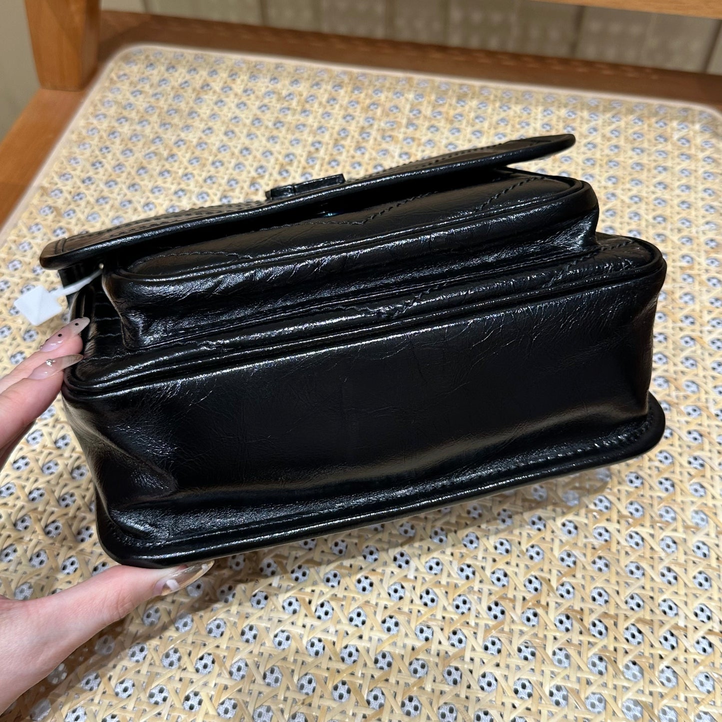 YSL Niki Baby Bag Black Calfskin 338910 mysite