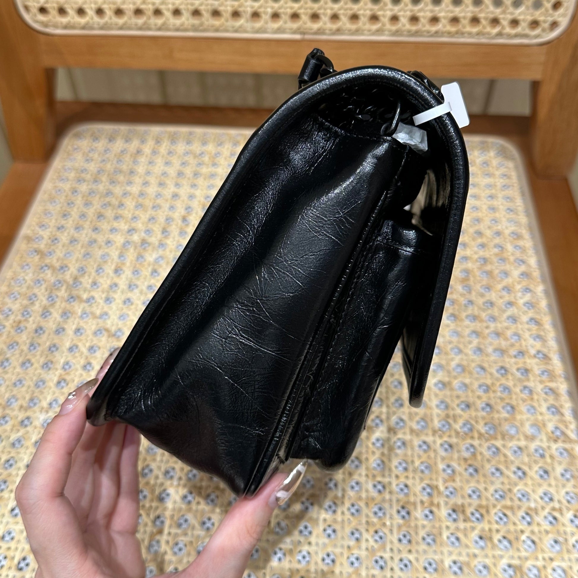 YSL Niki Baby Bag Black Calfskin 338910 mysite