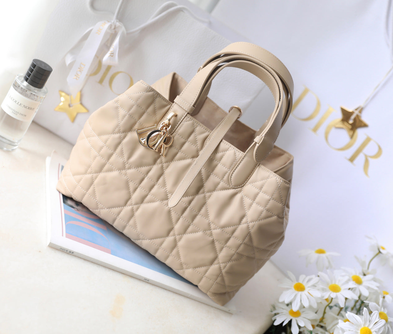 CD Toujours Bag 28.5 Light Beige Calfskin mysite