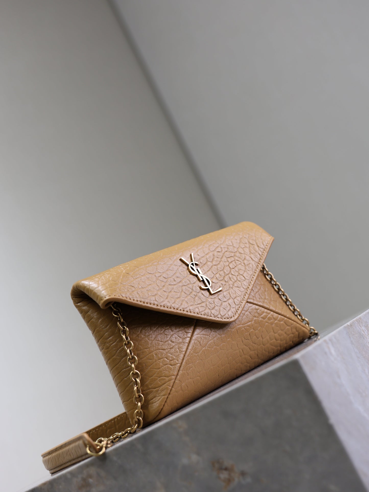 Prada Calypso Bag 19cm Light Brown Elephant Leather mysite