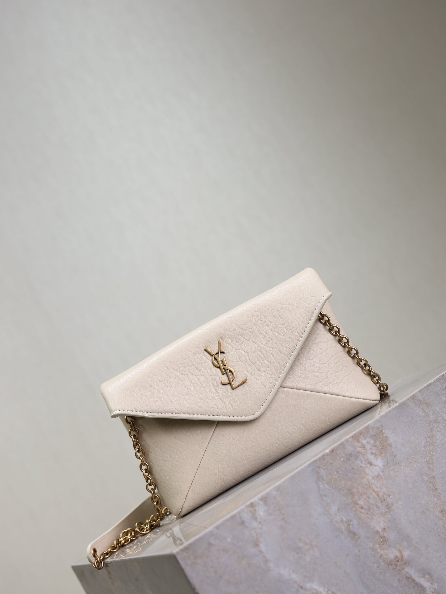 Prada Calypso Bag 19cm White Elephant Leather mysite
