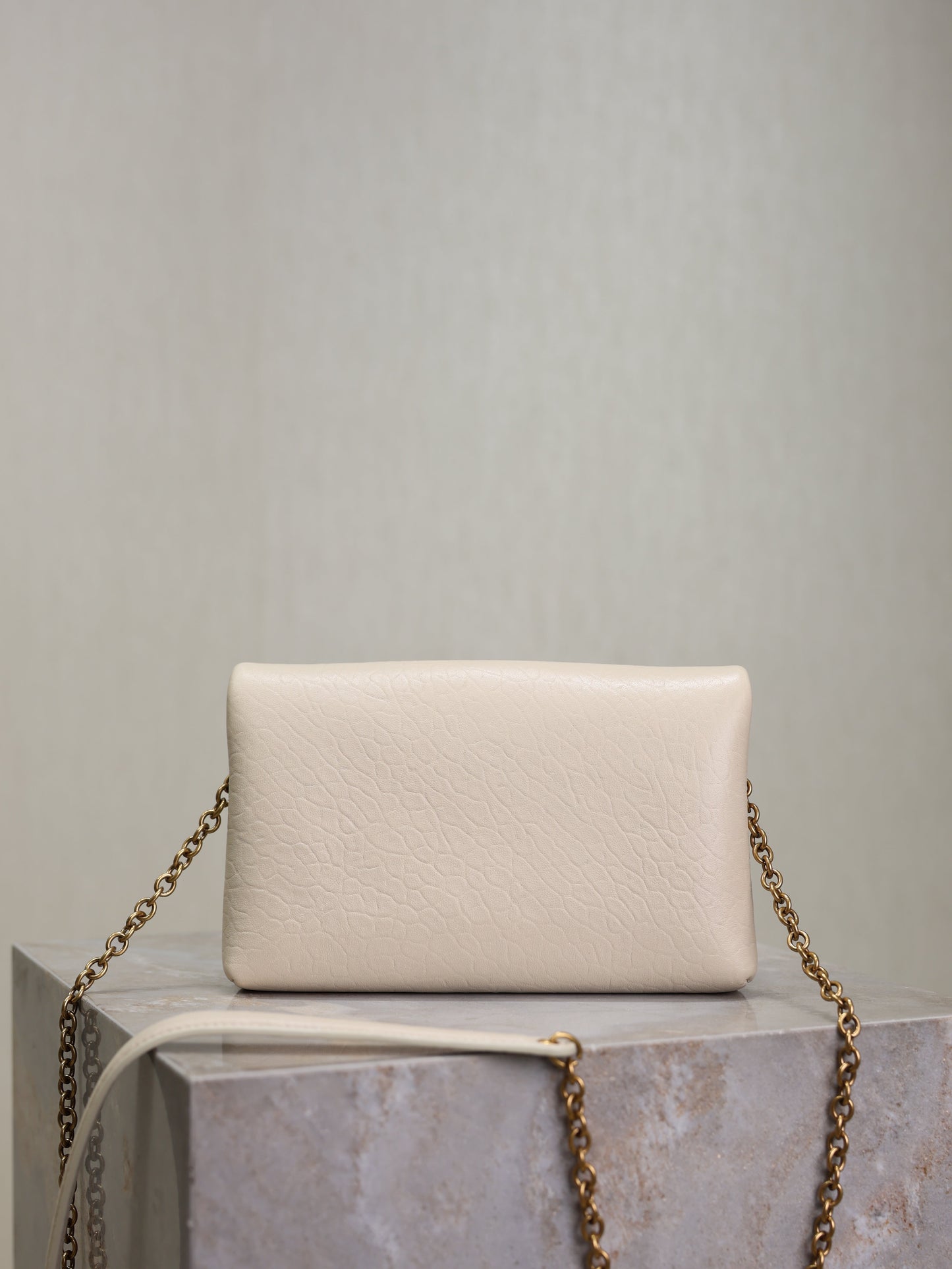 Prada Calypso Bag 19cm White Elephant Leather mysite