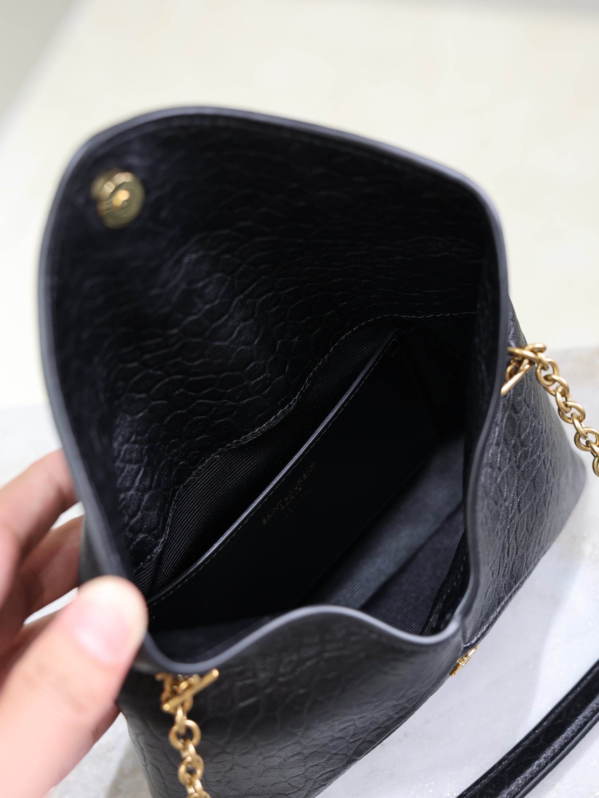 Prada Calypso Bag 19cm Black Elephant Leather mysite