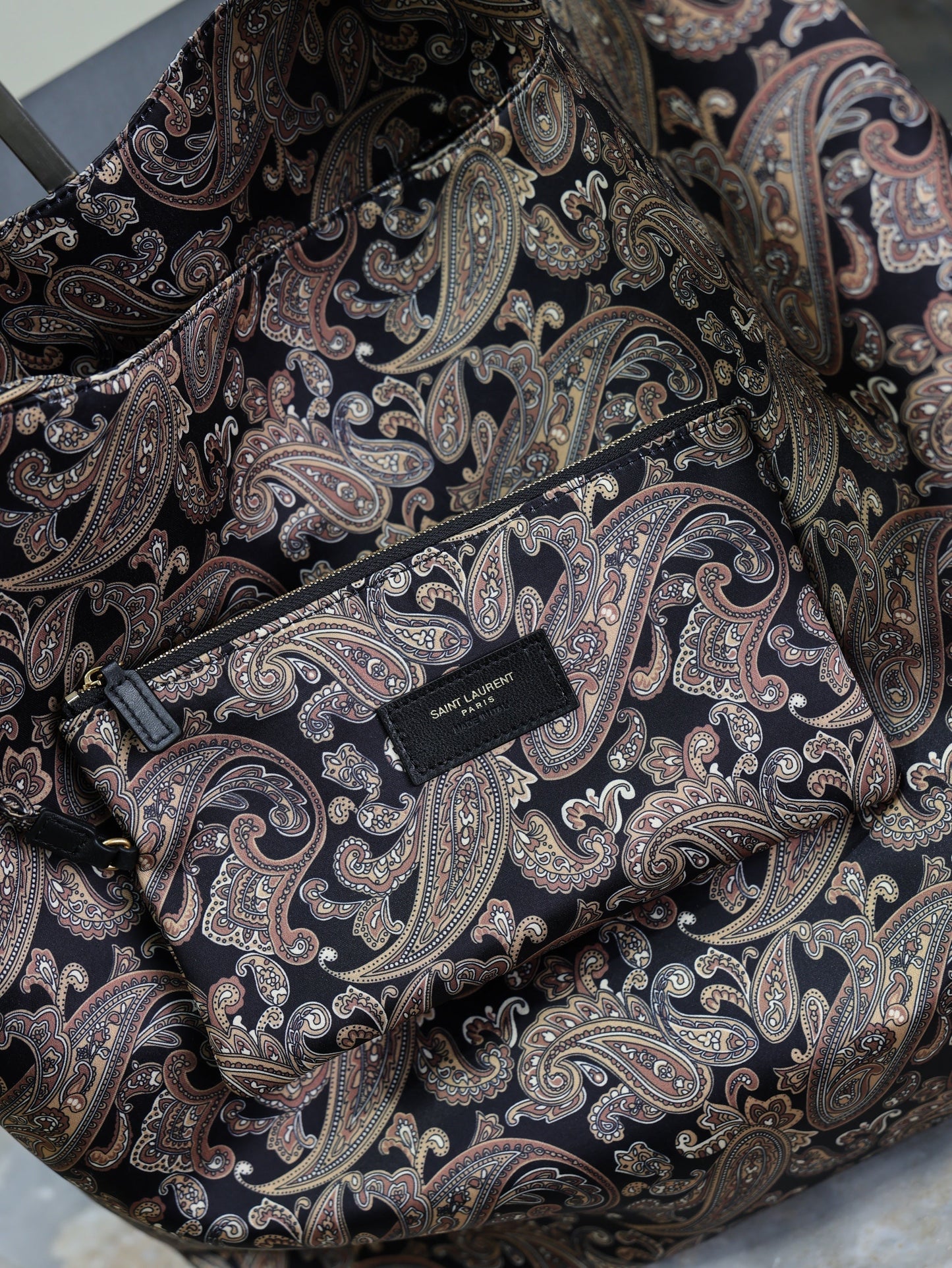 Prada AMALIA Tote Bag 40cm Jacquard Frabic GHW mysite