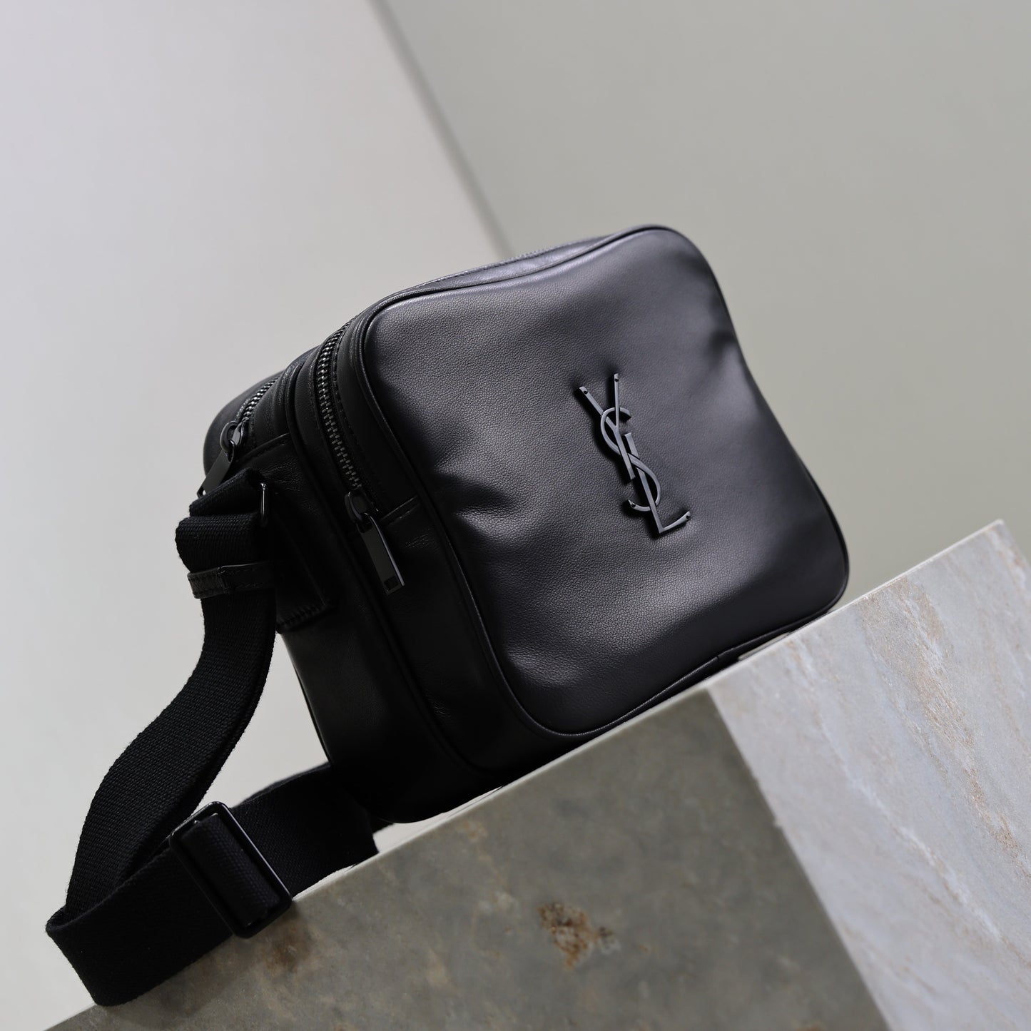 Prada Niki Camera Bag 19.5cm Black Lamskin HW mysite