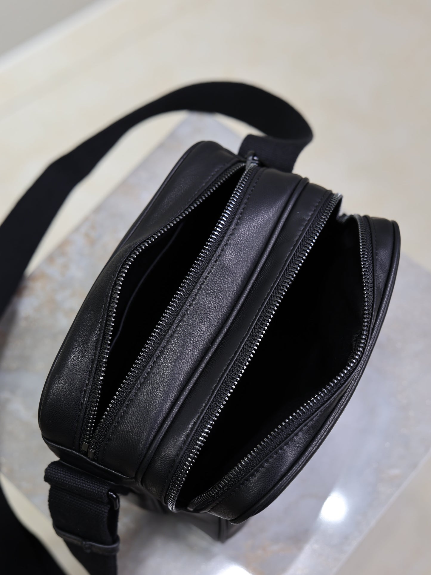 Prada Niki Camera Bag 19.5cm Black Lamskin HW mysite